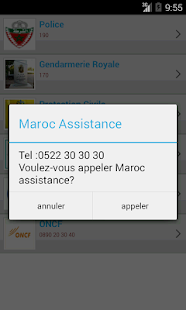 Contacts Automobiliste Maroc Screenshots 3
