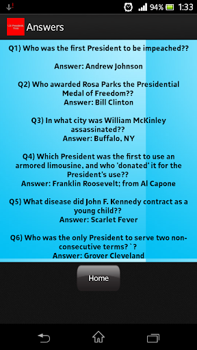 免費下載益智APP|US Presidents Trivia app開箱文|APP開箱王