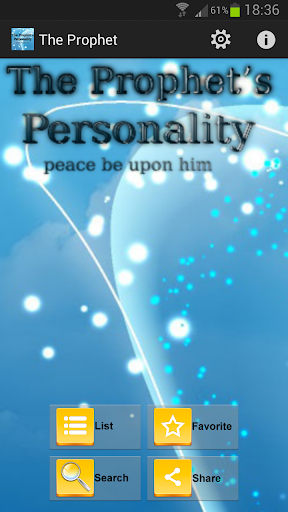 The Prophet’s Personality