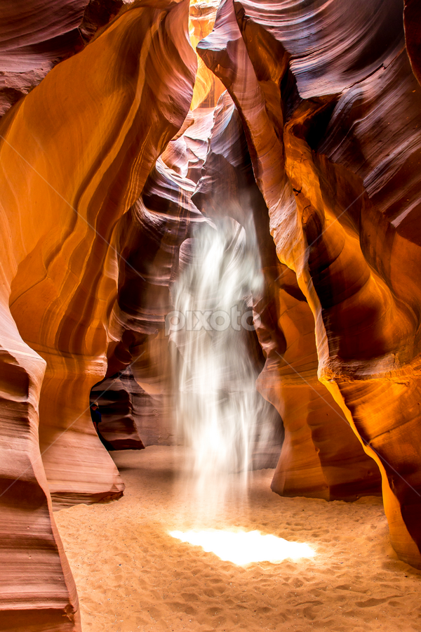 Navajo Ghost by David Long - Landscapes Caves & Formations