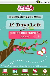 Calendário Menstrual - screenshot thumbnail