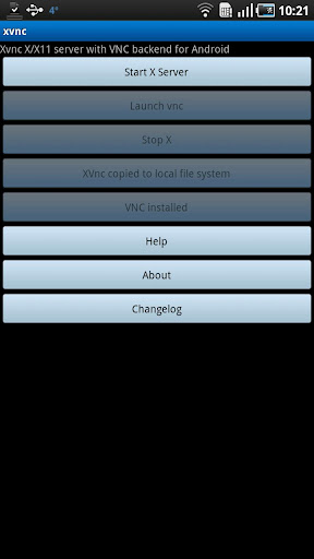 X Server For Android with a VNC backend - QVD: The Linux VDI platform