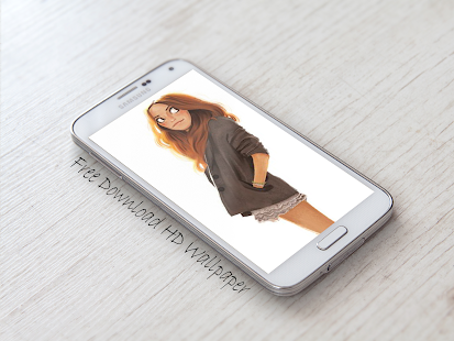 How to install Cartoon girl HD Wallpaper lastet apk for pc