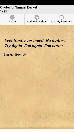 Quotes of Samuel Beckett