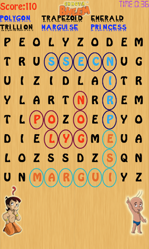 Word Puzzles with Bheem