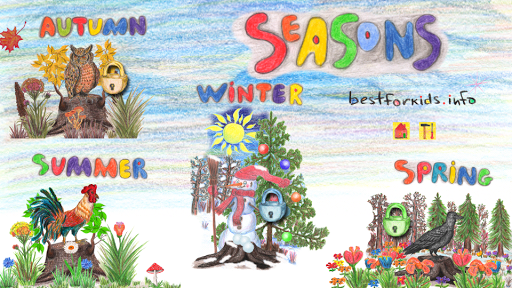 Seasons for children summer