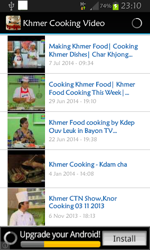 Khmer Cooking Video