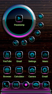 Lastest CALAIDEON Next Launcher Theme APK for PC