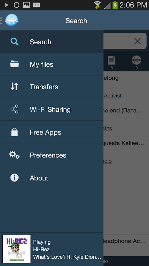 FrostWire - File Downloader - screenshot