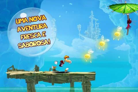   Rayman Fiesta Run: captura de tela 