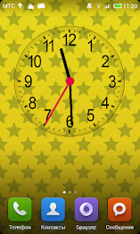 Analog Clock Color poster 2