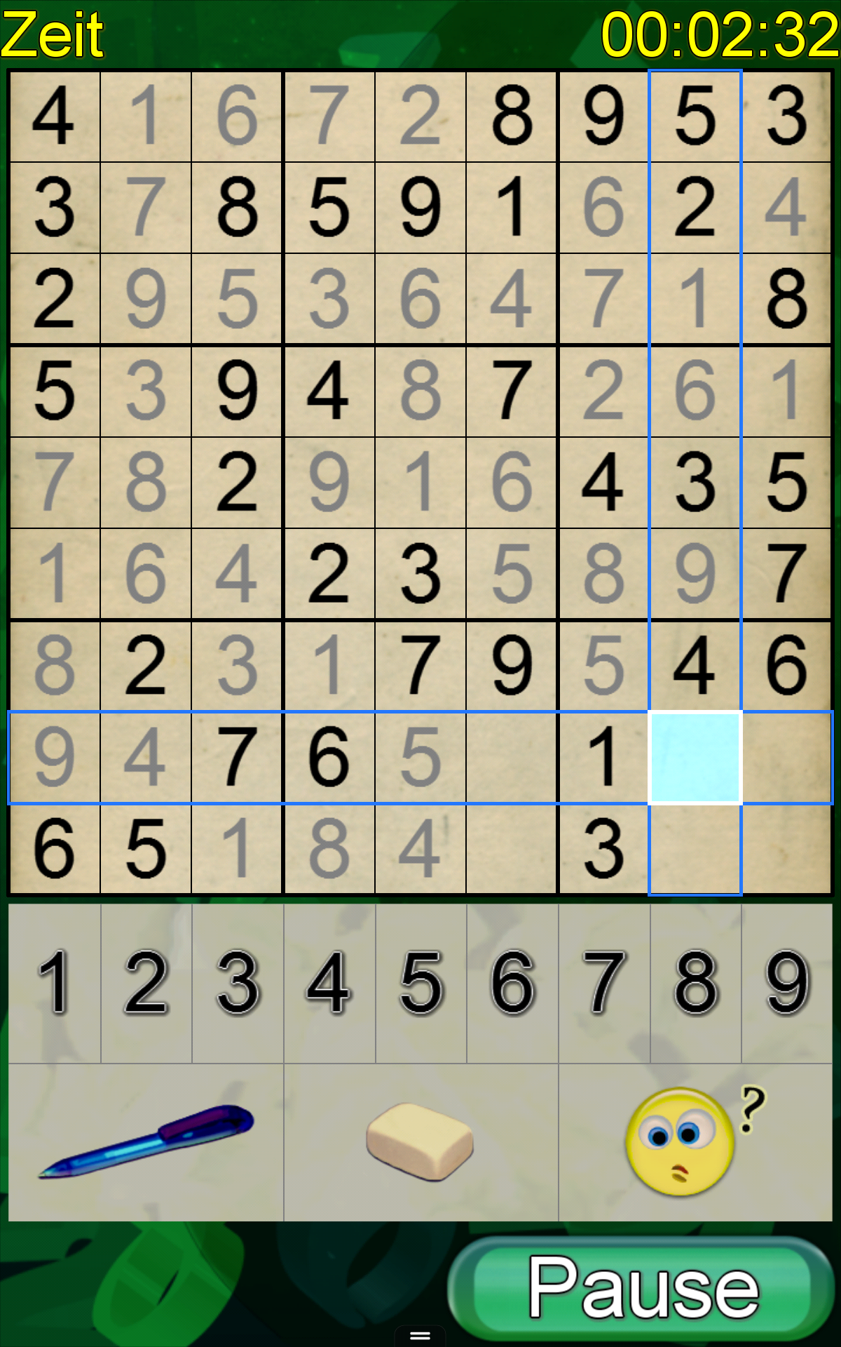 Android application Sudoku (Full) screenshort