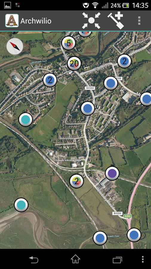    Archwilio - Welsh Archaeology- screenshot  