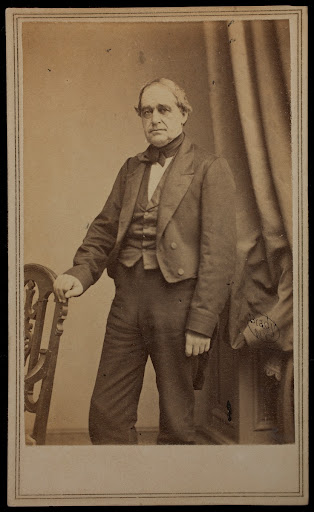 Portrait of Vice-President Hannibal Hamlin, 1861-1865