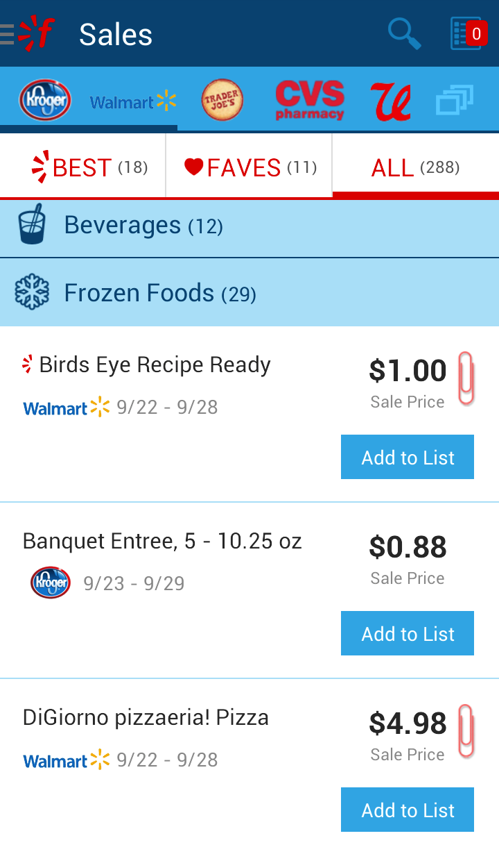 Favado Grocery Sales Screen 1