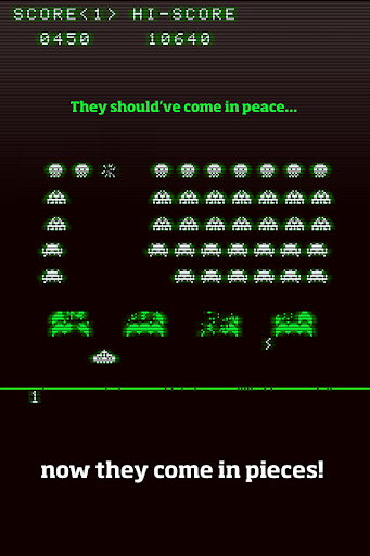 Space Invaders Classic Shooter