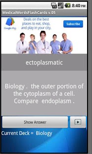 Lastest Medical Flashcards APK for Android