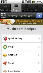 Free Download Mushroom Recipes! APK for Android