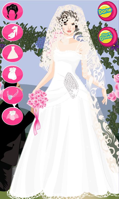 barbie wedding dress game