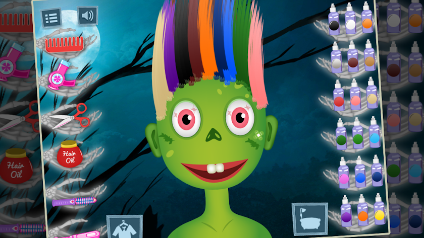 Halloween Hair Salon Screen 3