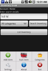 Inventory Droid
