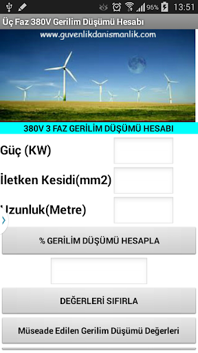 【免費工具App】Elektrik Gerilim Düşümü Hesabı-APP點子