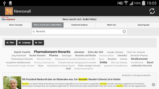 Swiss Newswall