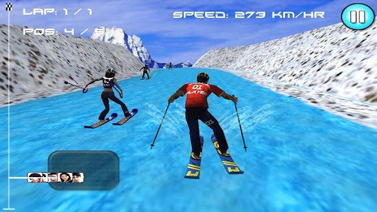  Snow Ski Racing ( 3D Game )  