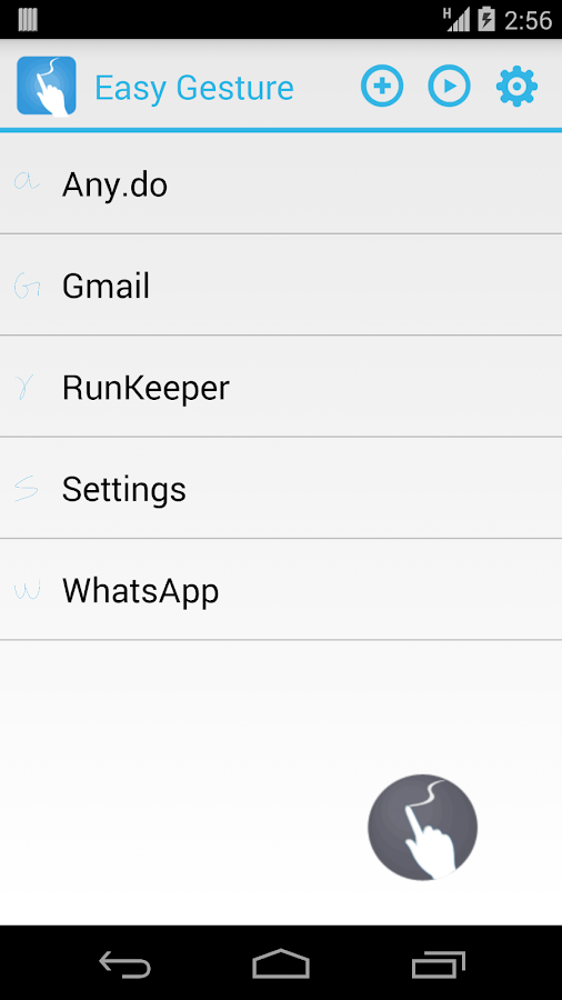    Quickify - Gesture Shortcuts- screenshot  