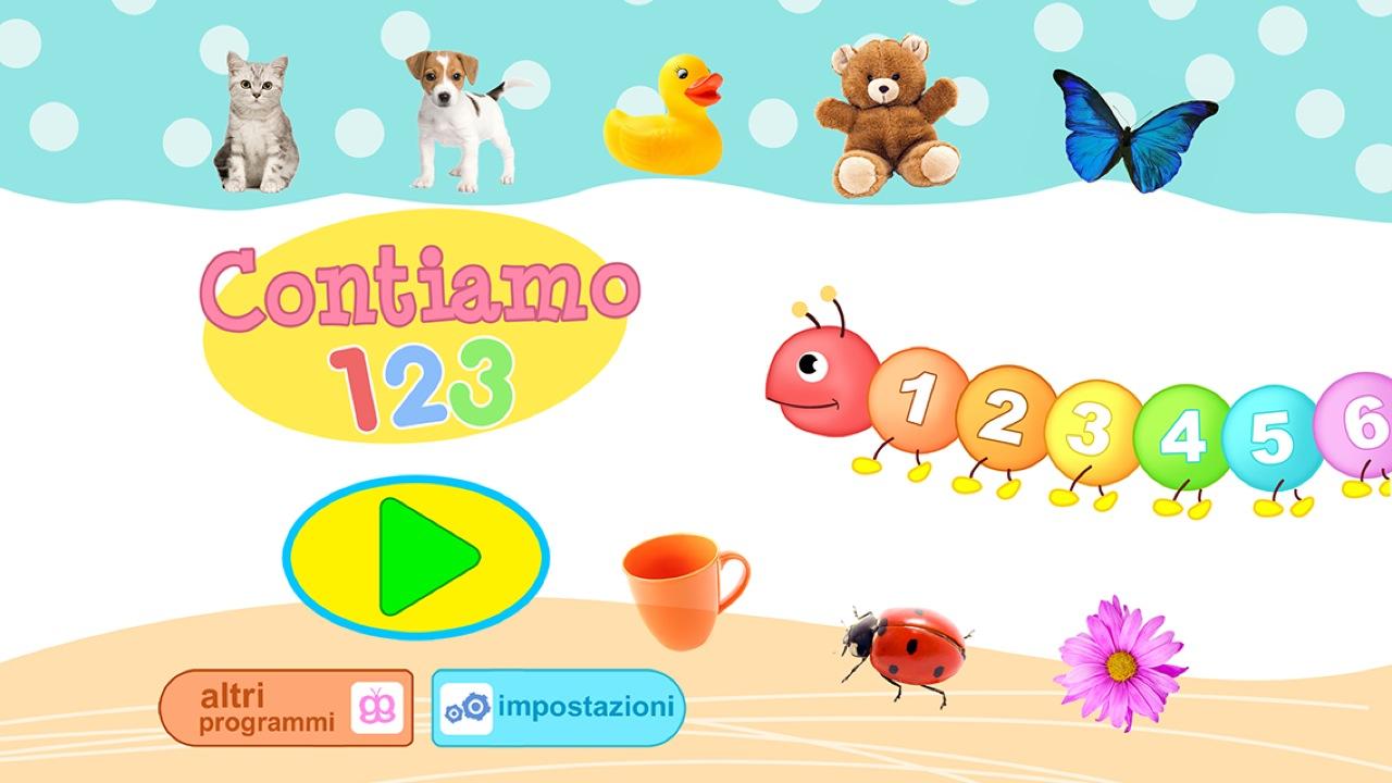 Android application Toddler Counting 123 HD screenshort