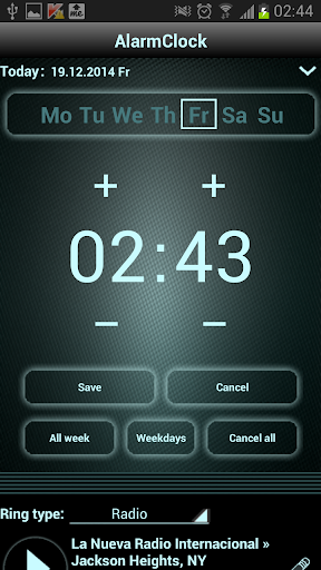 Radio Alarm Clock PRO