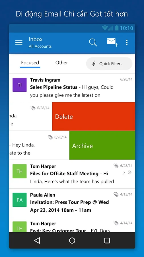 Microsoft Outlook Android