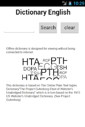 Diccionario Inglés - Offline poster 5