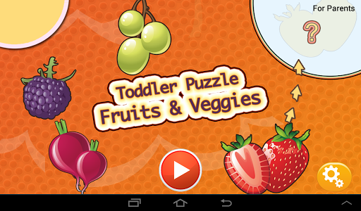 Toddler Puzzle Fruits