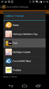 Trek EvolveSMS Theme Screenshots 3