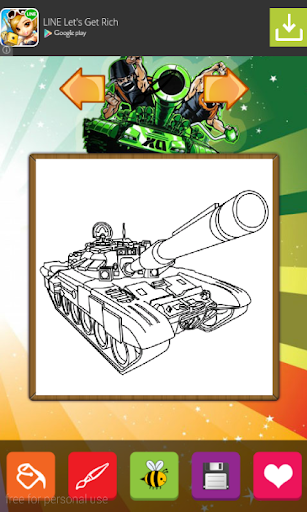 World of Tanks Coloring Pages