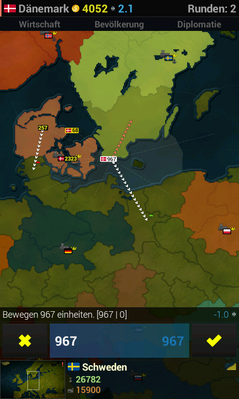 Android application Age of History Europe screenshort