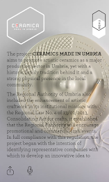 Ceramics Made in Umbria poster 2