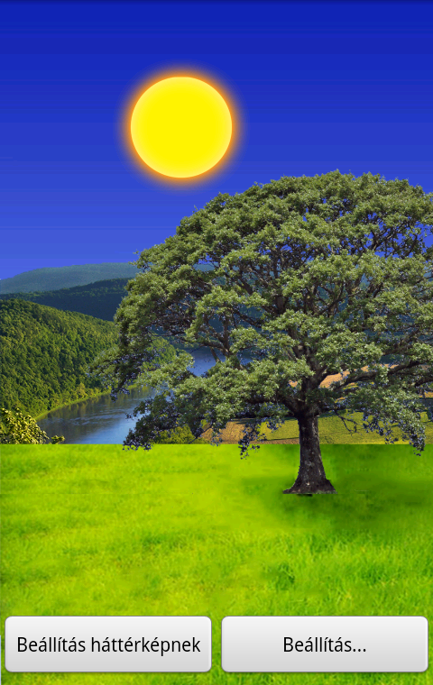 Android application Animated Weather LWP screenshort