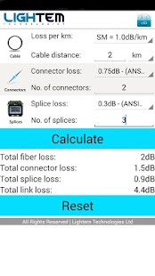 How to download Fiber Optics Loss Calculator patch 1.0 apk for bluestacks