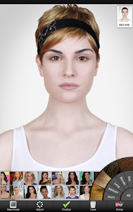 Celebrity Hairstyle Salon Screenshot