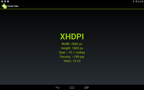 Screen Size and Density