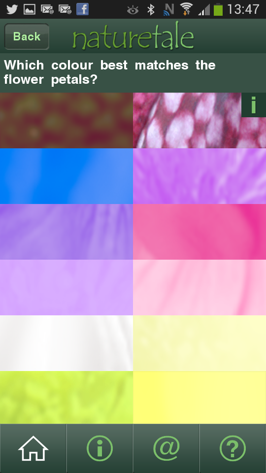 Naturetale wild flower app Screen 3