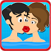 Casual Swimming Pool Kissing 2