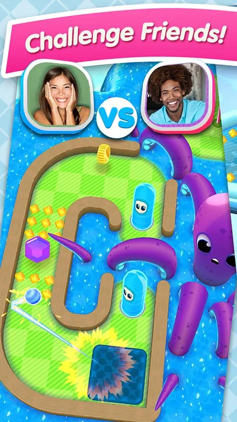   Mini Golf MatchUp™: captura de tela 