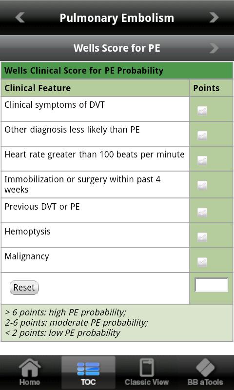 Antithrombotic Therapy pc Screen 3