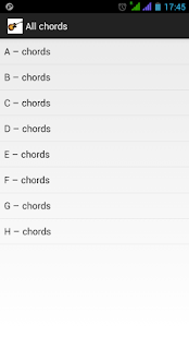 All chords