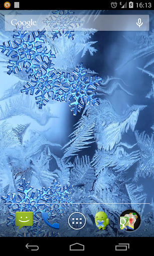 Frozen Glass Live Wallpaper HD