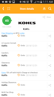 Coupon Codes, Deal Finder Screenshots 3