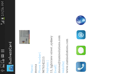 Free Download Business Card APK for Android